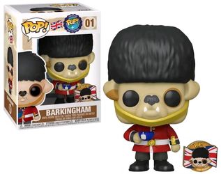 NEW Funko POP! Barkingham 01 Bulldog w/Pin Around the World United Kingdom