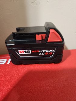 Milwaukee
M18 18-Volt 5.0 Ah Lithium-Ion XC Extended Capacity Battery Pack