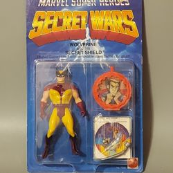Vintage Marvel Comics Secret Wars Wolverine Action Figure 