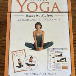 Simply Yoga Exercise System: Flash Cards, DVD, And Booklet