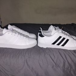 NEW White Adidas Shoes Men Size 11.5 & 12
