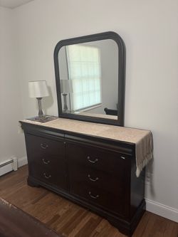 Dresser and Mirror