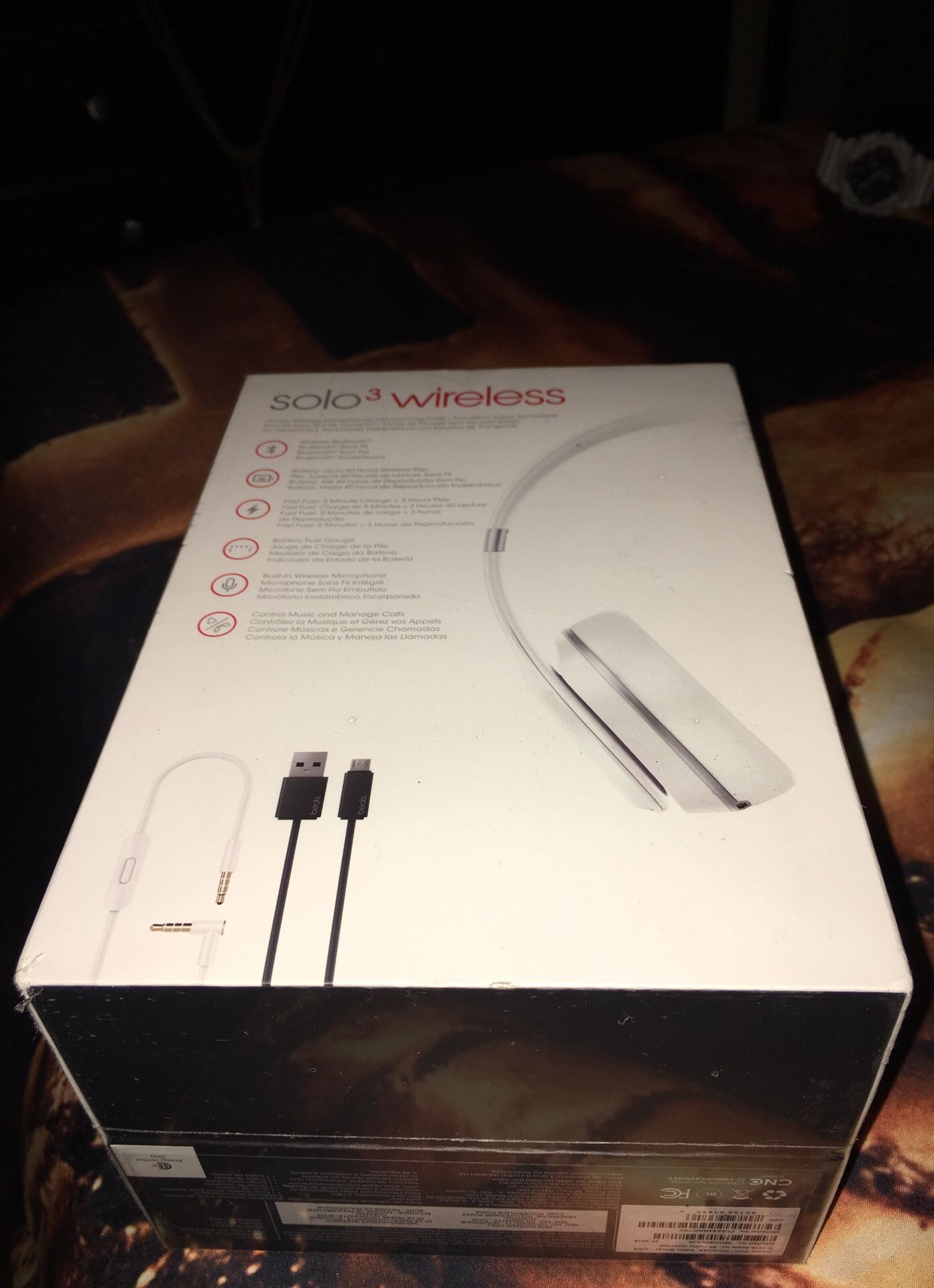 Brand new in box sealed wrapped Beats by Dre wireless solo three