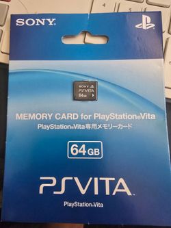 64gb sealed oem ps vita memory card