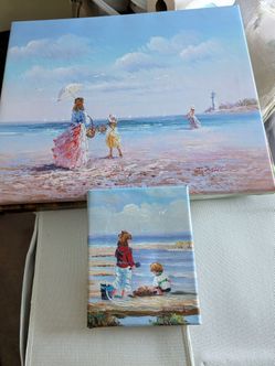 Set of 2 paintings