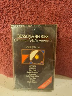 Benson & Hedges SEALED Cassette Tape