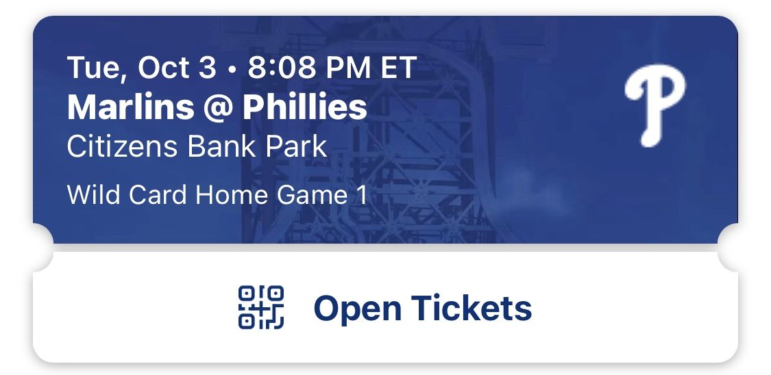 Phillies Tickets Home Game One Cheap