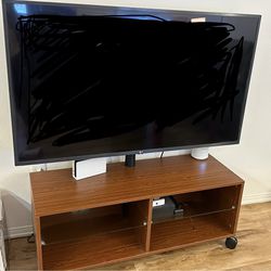 TV Stand with Wheels