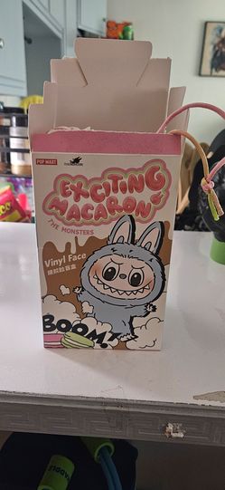 Labubu The Monsters Exciting Macaron Vinyl Face Figure