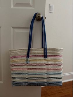 Colorful Anthropologie Beach Bag