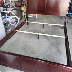 Queen Bed Frame And Box Spring