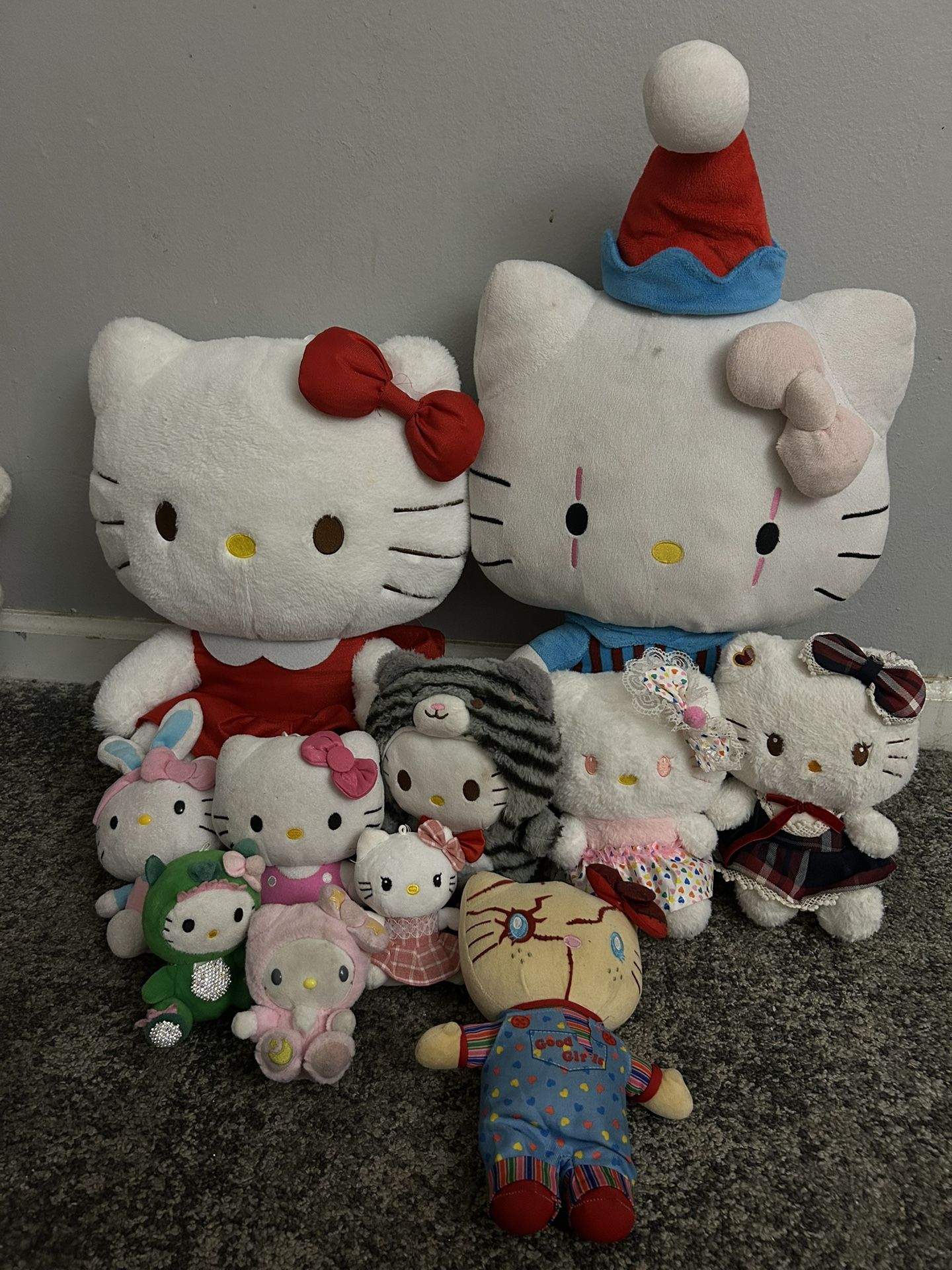 Hello Kitty Plushies