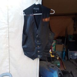 Leather Vest 