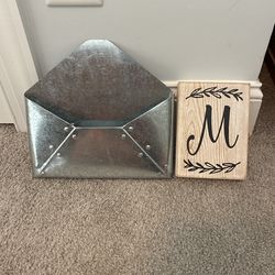 Mail Holder And Wall Decor