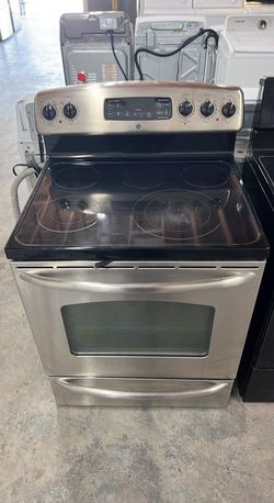 GE Stainless Electric Range – Smooth Top, Tested