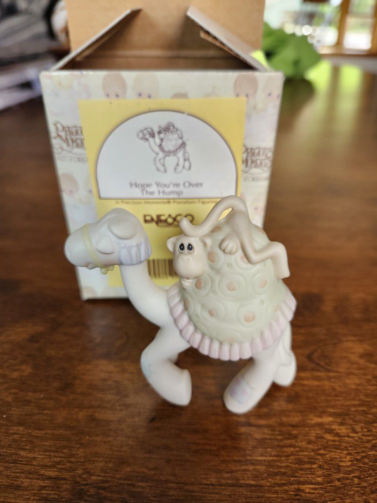 Precious Moments Figurine “Hope You’re Over The Hump”