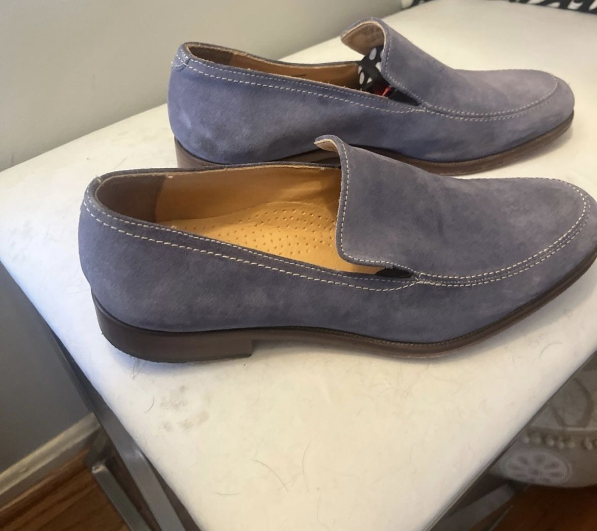 Men’s Italian Handmade Suede Shoes From Saks Fifth Avenue