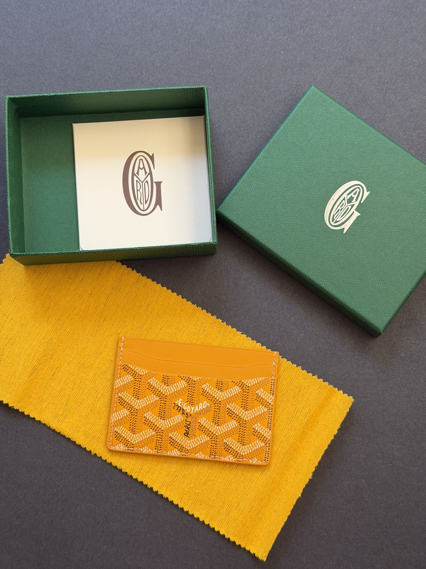 AUTHENTIC Goyard St Sulpice Card Holder Brand New