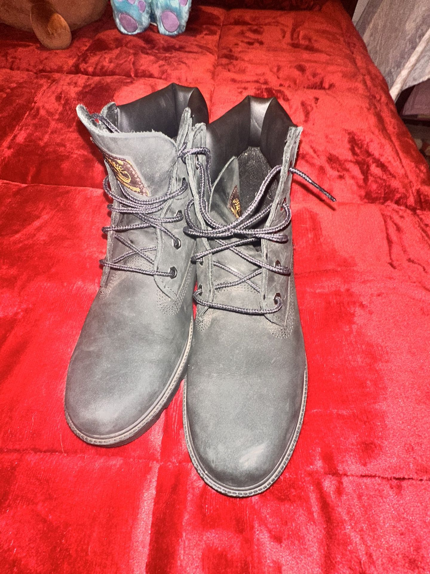 Black WaterProof Timberlands