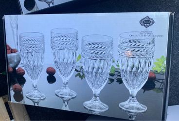 Symphony Crystal Iced Beverage Glasses Set