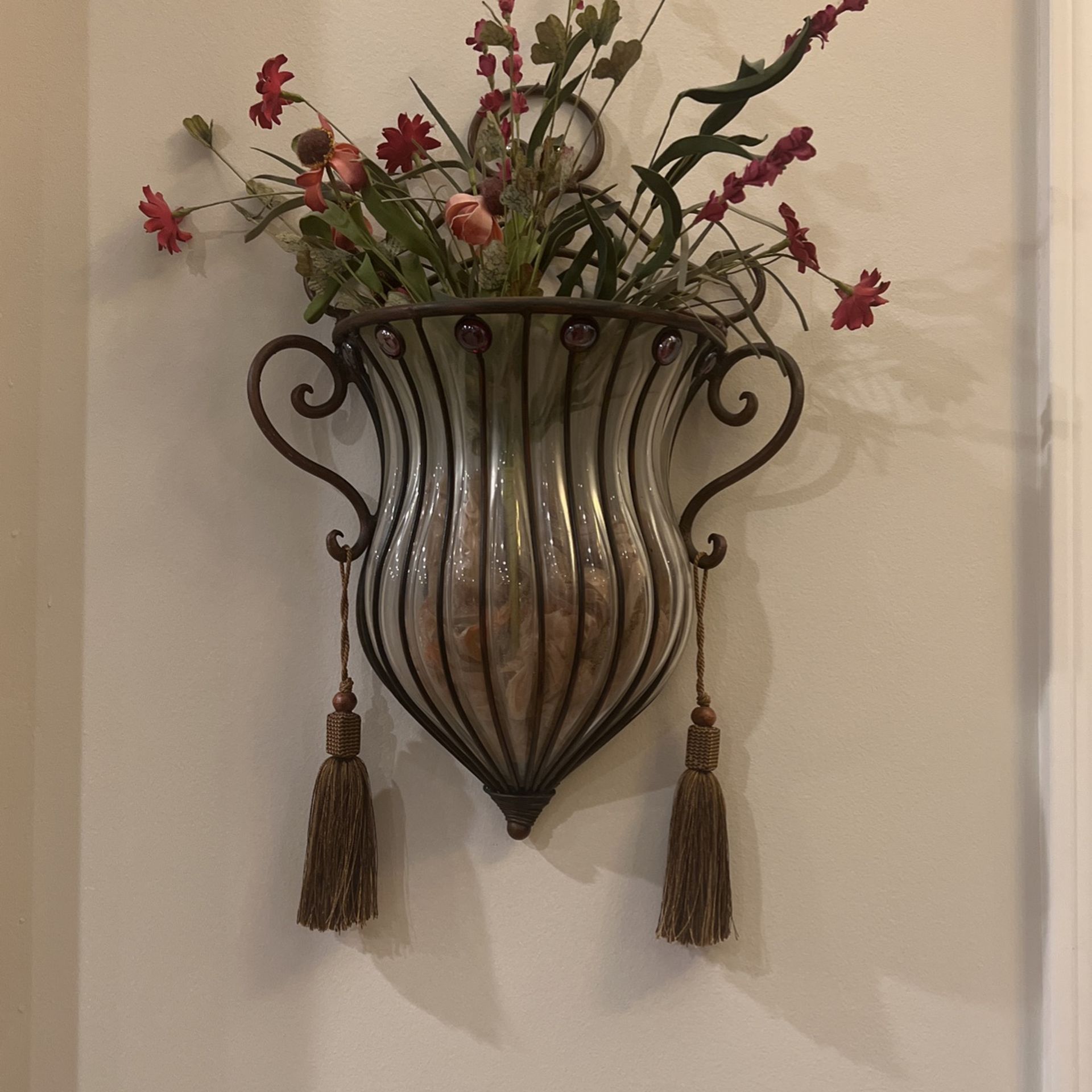 Decorative Glass Wall Vase