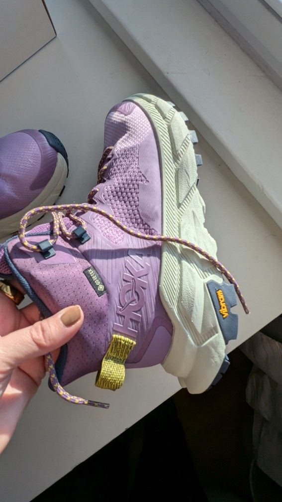 Brand New HOKA Trail Code Gore Tex Hiking Boot (Women 8.5 Size)