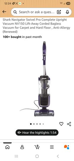 Shark Navigator vacuum