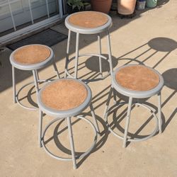 Lot Of 4 Stools Free