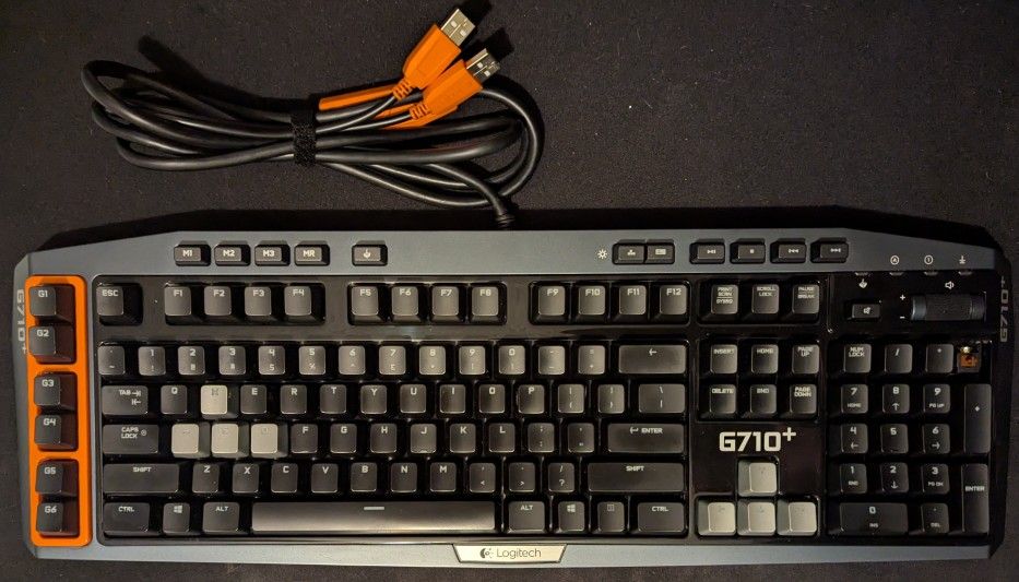 Logitech G710+ Mechanical Keyboard Used, Tested, and Works!
