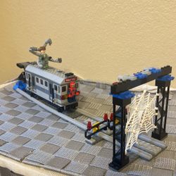 Rare Lego Spider-Man Train Rescue 