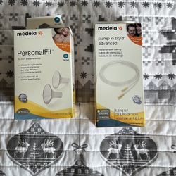Medela 24 mm breastshields and replacement tubing