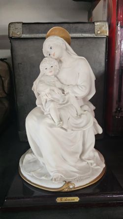 11.5" Vintage Giuseppe Armani Madonna Mary and Child Jesus