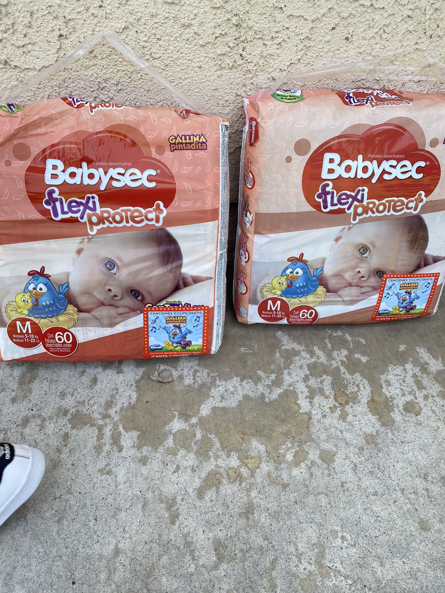 Diapers $10 for both packs