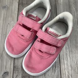 Adidas Pink Girls Shoes Size 9 Kids