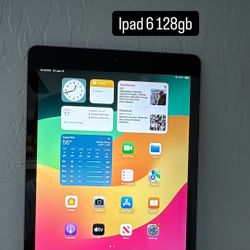 iPad 6 128gb. Like New And Unlocked! 