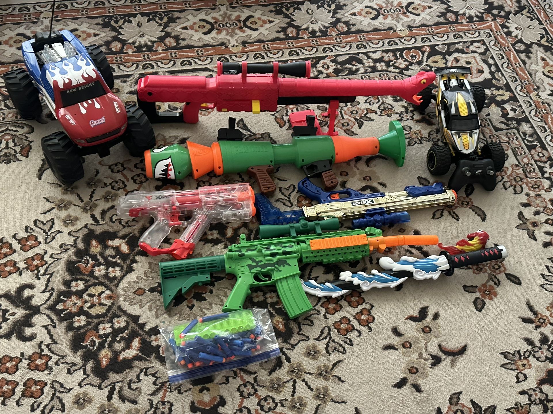 Nerf Guns In And Rec Cars