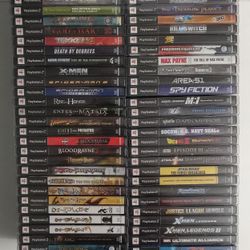 Playstation 2 - 59 PS2 Video Game Lot. NEW/Like New