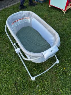 Fisher-Price Rock with Me Bassinet Portable Folding Sleeper