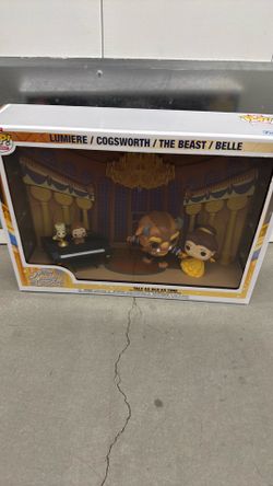 Funko deluxe moment Disney beauty and the beast tale as old as time