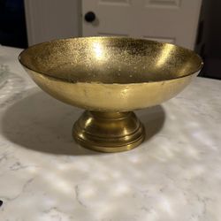 Metal Bowl  11.5 Inches Wide
