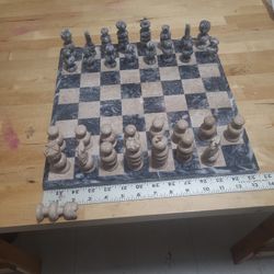 Chess Set: Stone