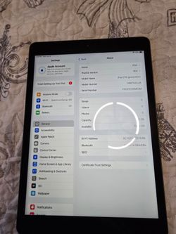 Ipad 7  perfect condition