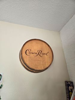 Crown Royal Whiskey Barrel Lid