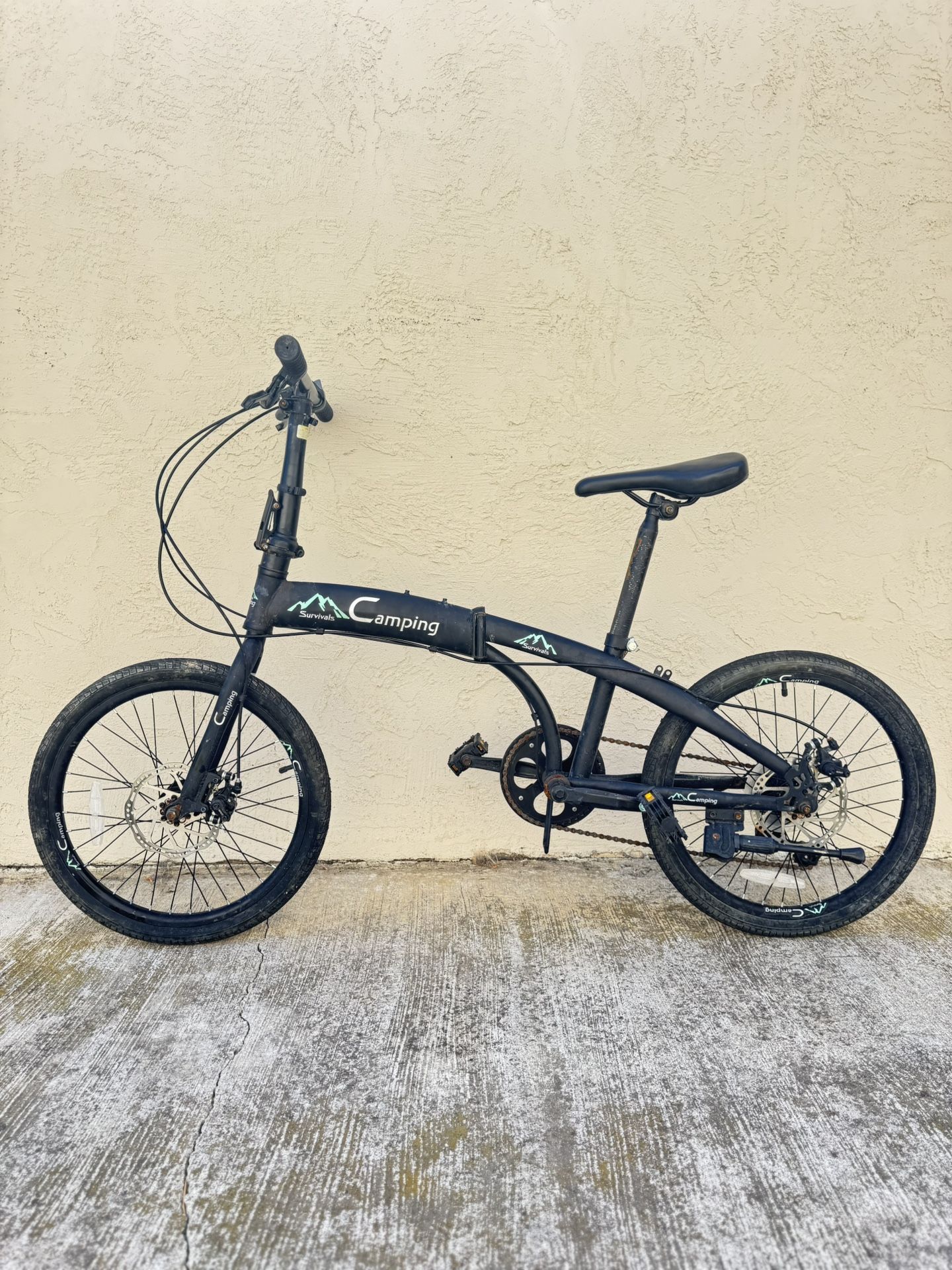 Folding Disc Brakes Bicycle