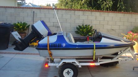 1987 Addictor Mini Boat – 25HP Tohatsu + Trailer