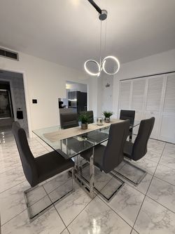Mesa comedor vidrio