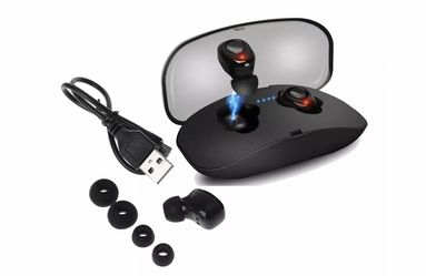 Wireless earbuds black