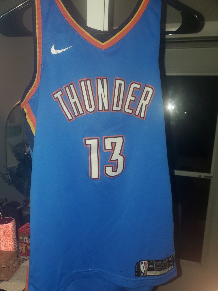 Thunders #13 Paul George Jersey Size XL