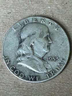 1953-S Franklin Half Dollar – 90% Silver – San Francisco Mint