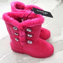 New Bebe Kids Winter Boots - Size 7T